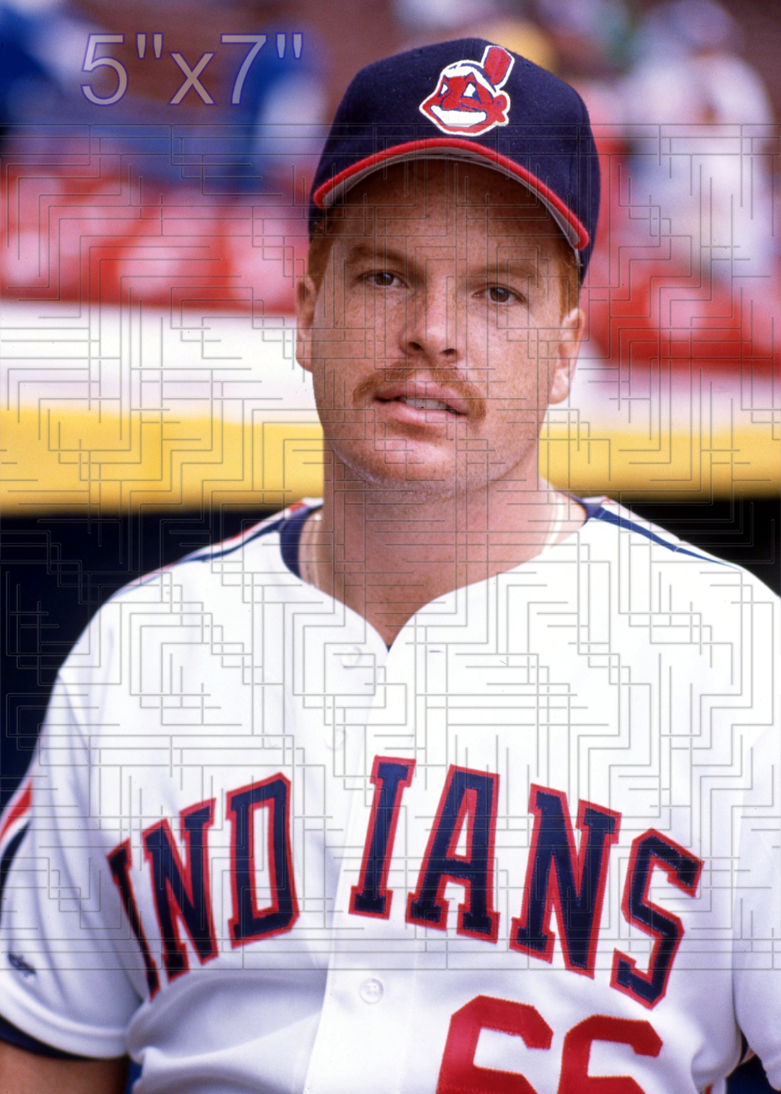 Mark Higgins - 1989 Cleveland Indians - choose a size & style