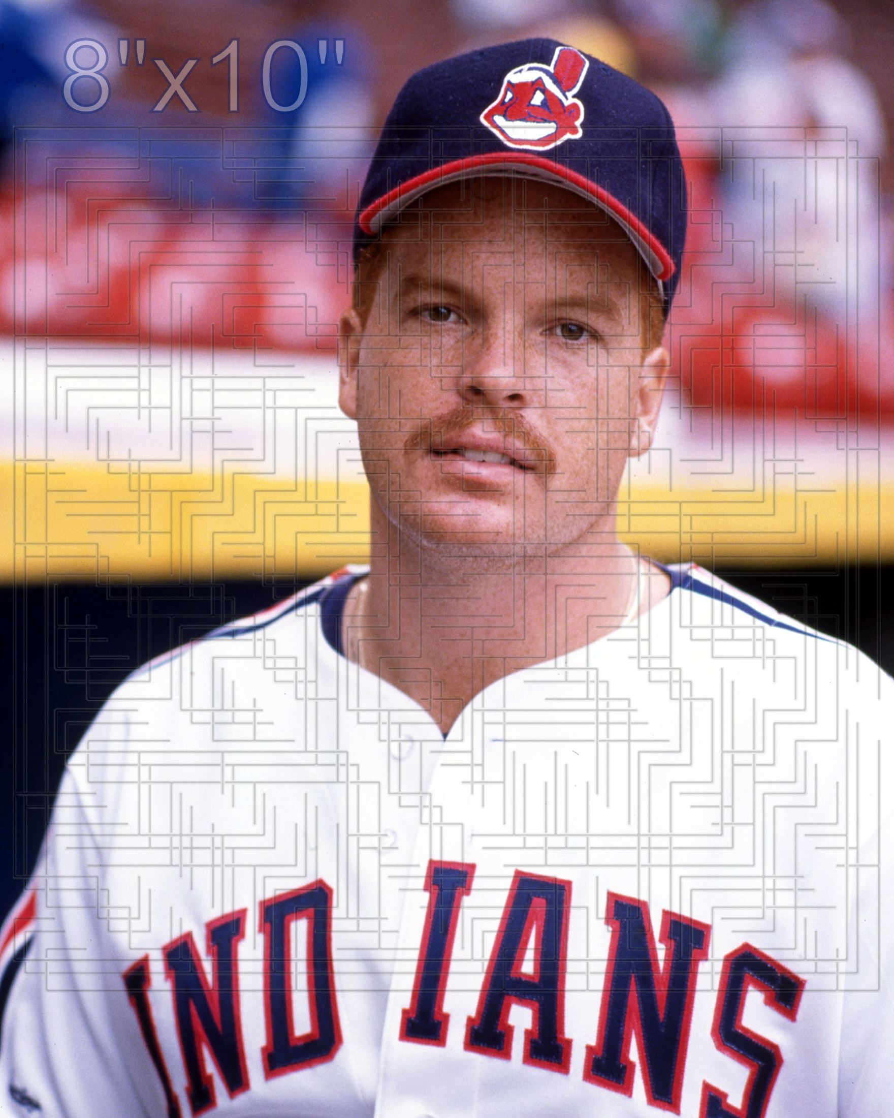 Mark Higgins - 1989 Cleveland Indians - choose a size & style