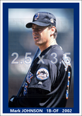 Mark Johnson - 2002 New York Mets - choose a size & style