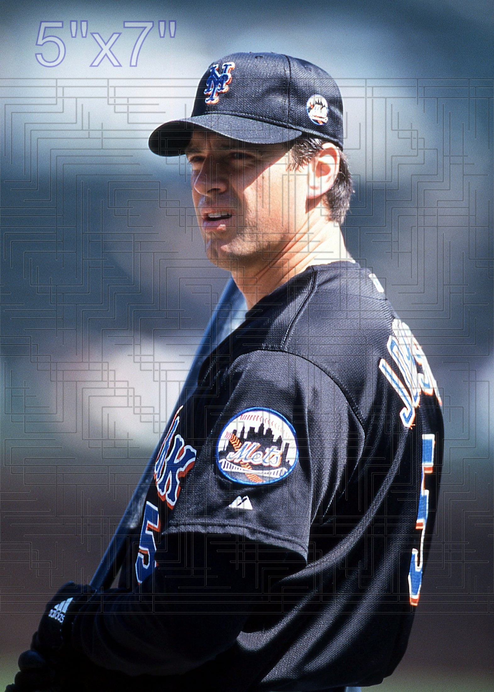 Mark Johnson - 2002 New York Mets - choose a size & style