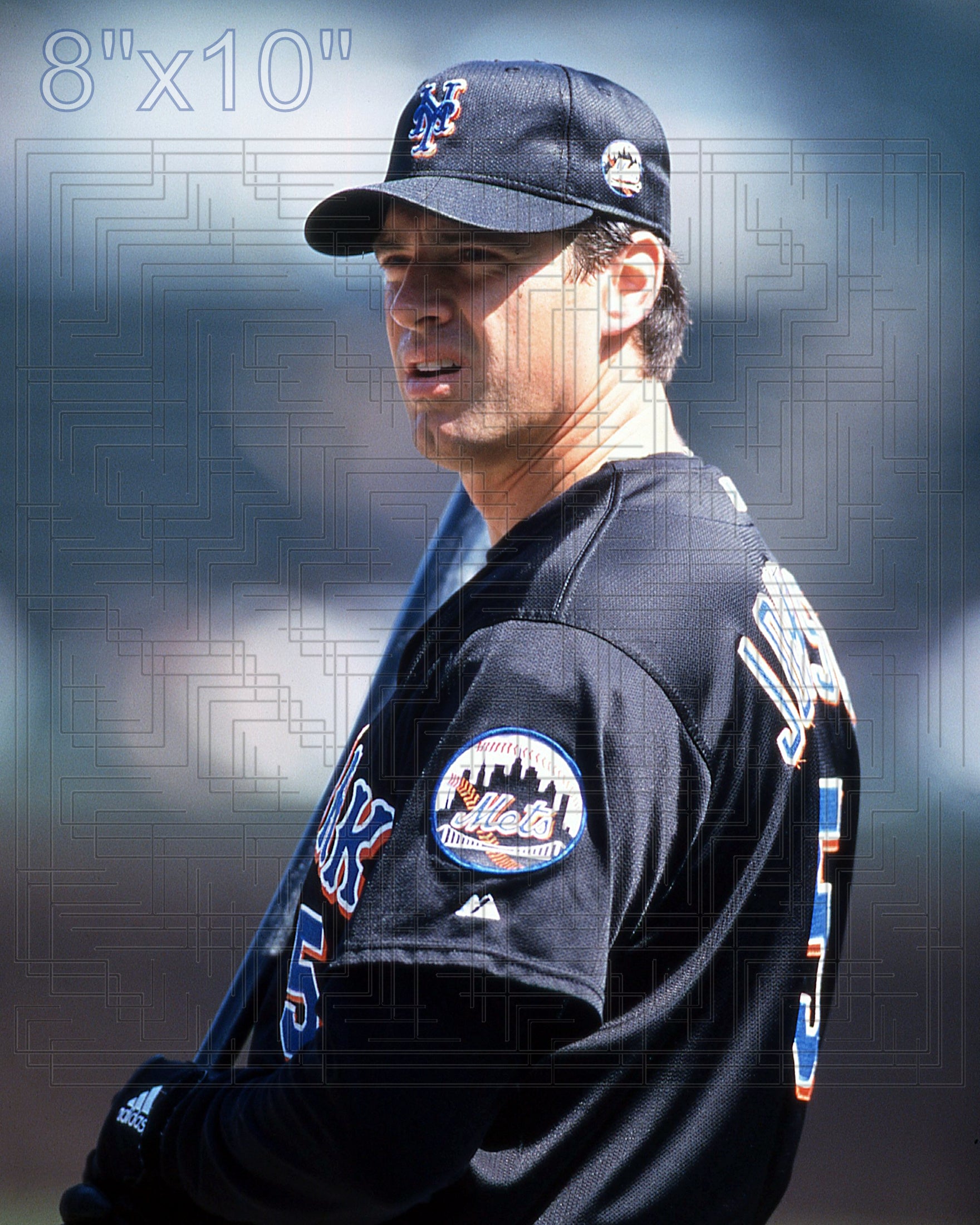 Mark Johnson - 2002 New York Mets - choose a size & style