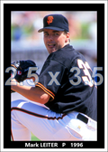 Mark Leiter - 1996 San Francisco Giants - choose a size & style
