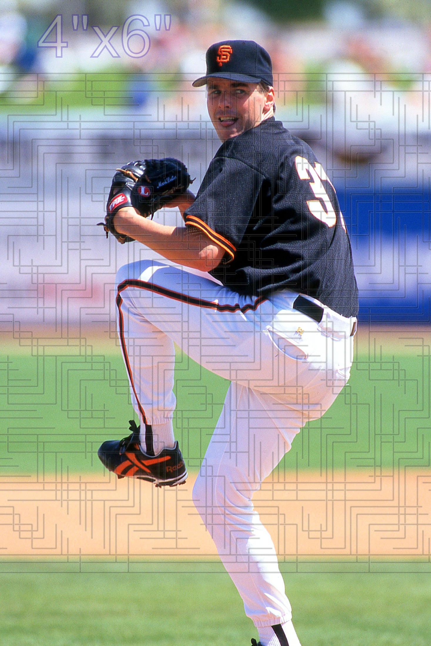 Mark Leiter - 1996 San Francisco Giants - choose a size & style