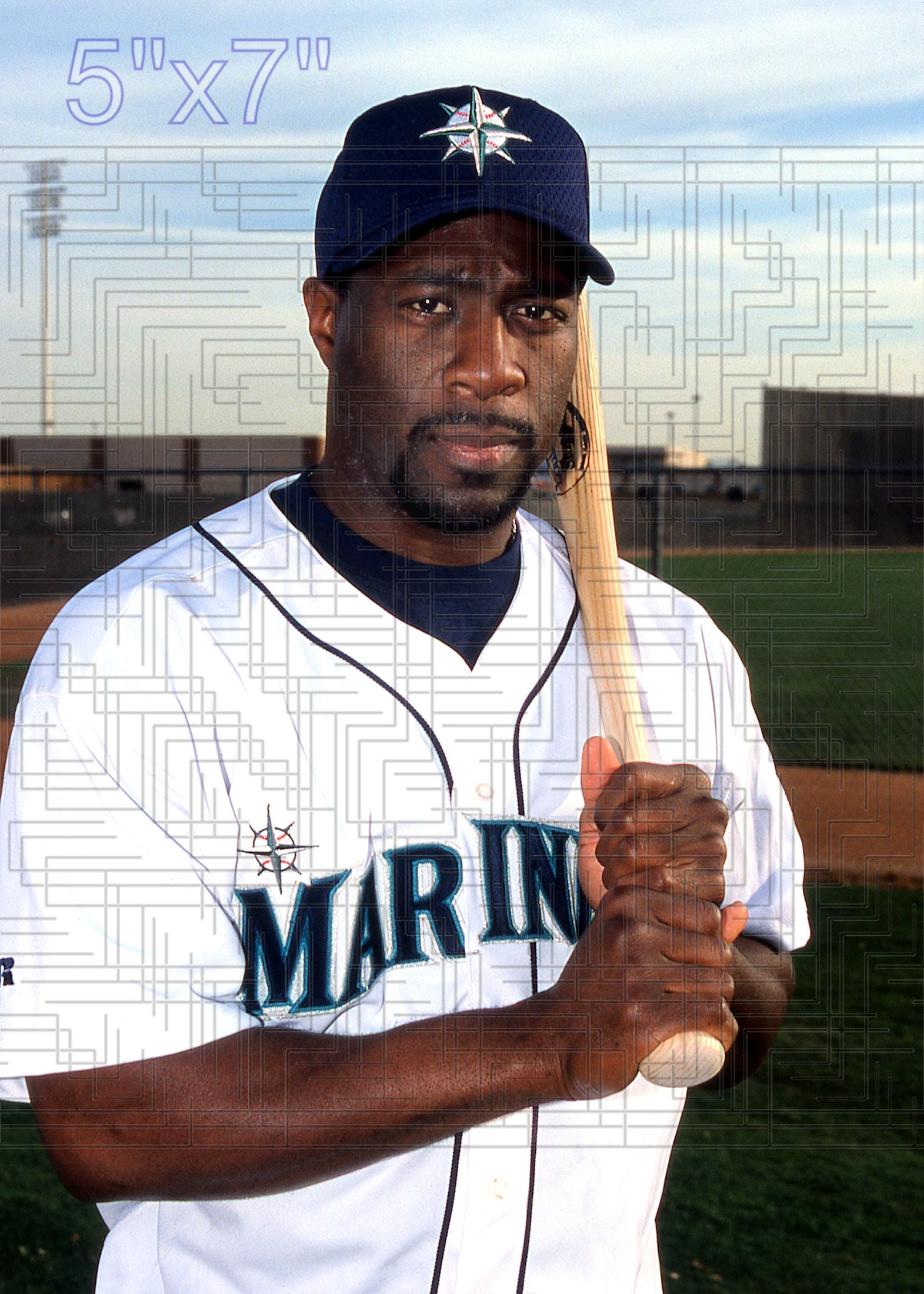 Mark McLemore - 2001 Seattle Mariners - choose a size & style