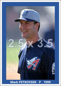 Mark Petkovsek - 1999 Anaheim Angels - choose a size & style