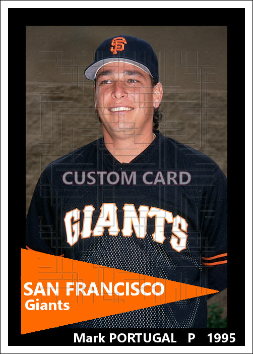 Mark Portugal - 1995 San Francisco Giants - choose a size & style