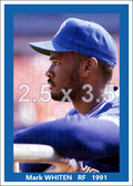 Mark Whiten - 1991 Toronto Blue Jays - choose a size & style