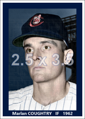 Marlan Coughtry - 1962 Cleveland Indians - choose a size & style