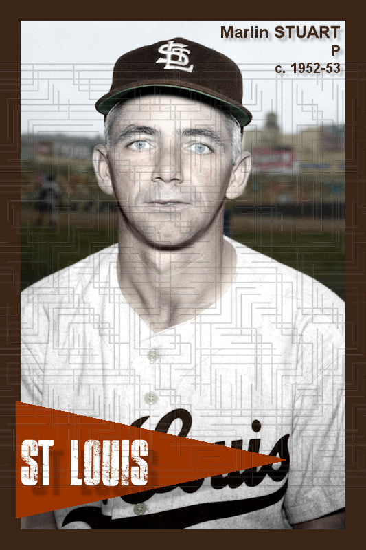Marlin Stuart - 1952-53 St. Louis Browns - choose a size & style
