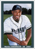 Marlon Anderson - 2003 Tampa Bay Devil Rays - choose a size & style