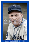 Marty McManus - 1934 Brooklyn Dodgers - choose a size & style