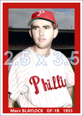 Marv Blaylock - 1955 Philadelphia Phillies - choose a size & style