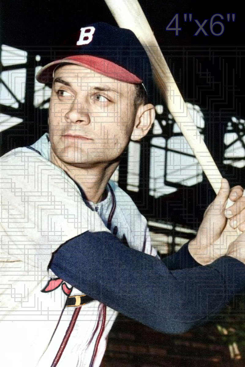 Marv Rickert - 1948 Boston Braves - choose a size & style