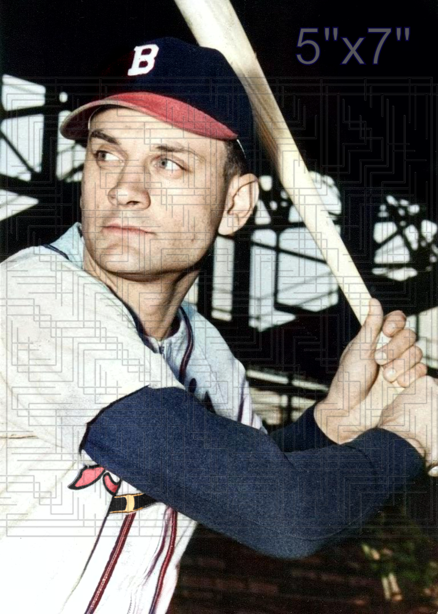 Marv Rickert - 1948 Boston Braves - choose a size & style