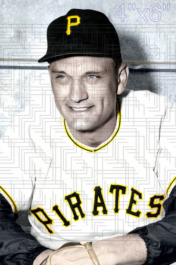 Marv Rickert - 1950 Pittsburgh Pirates - choose a size & style