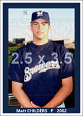 Matt Childers - 2002 Milwaukee Brewers - choose a size & style