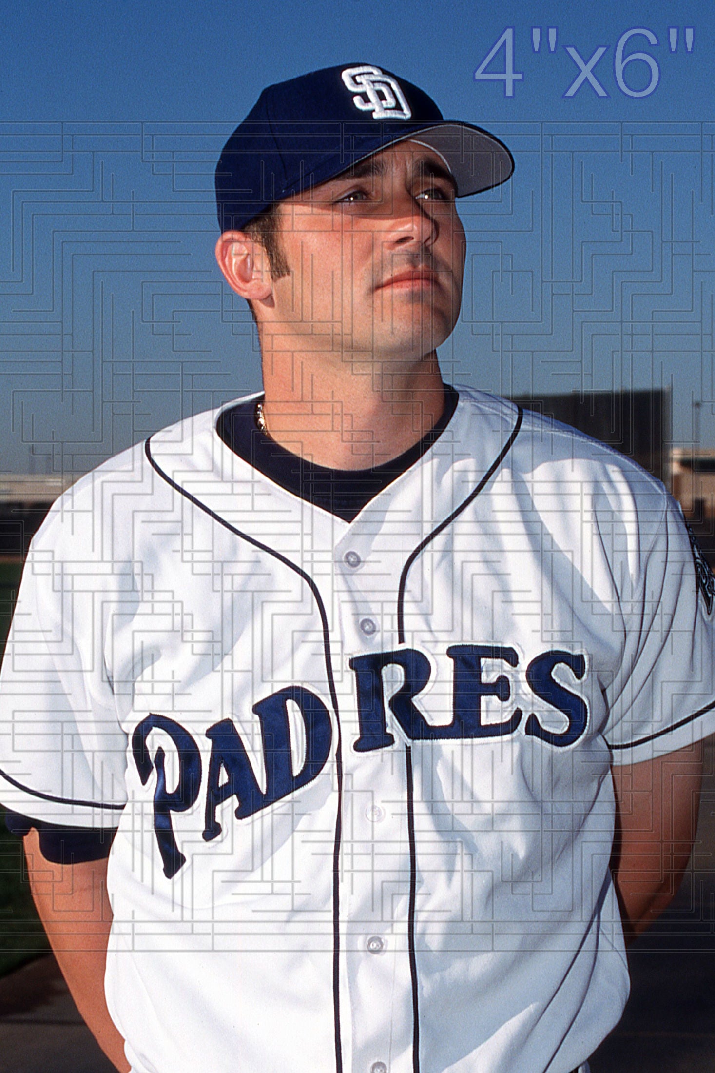 Matt DeWitt - 2002 San Diego Padres - choose a size & style