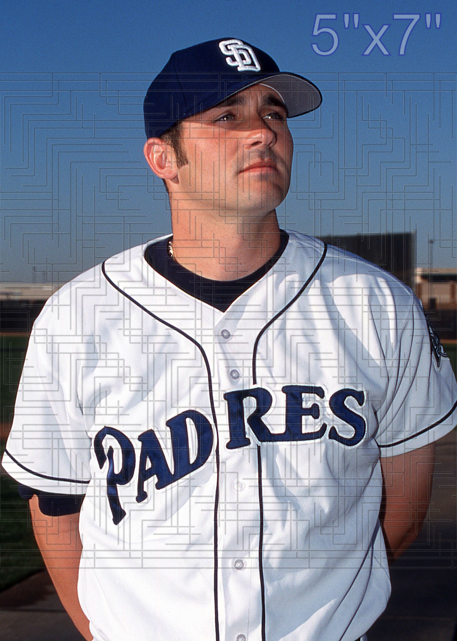 Matt DeWitt - 2002 San Diego Padres - choose a size & style