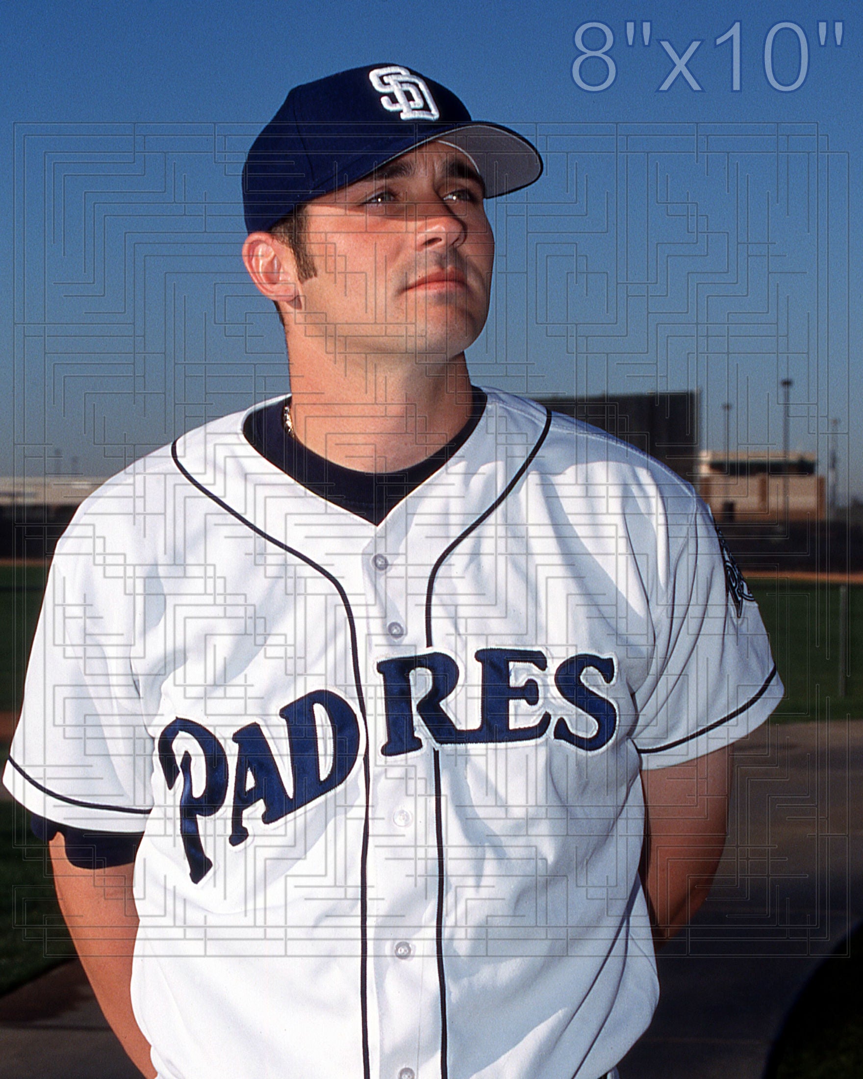 Matt DeWitt - 2002 San Diego Padres - choose a size & style