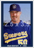 Matt Maysey - 1993 Milwaukee Brewers - choose a size & style