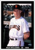 Matt Williams - 1994 San Francisco Giants - choose a size & style