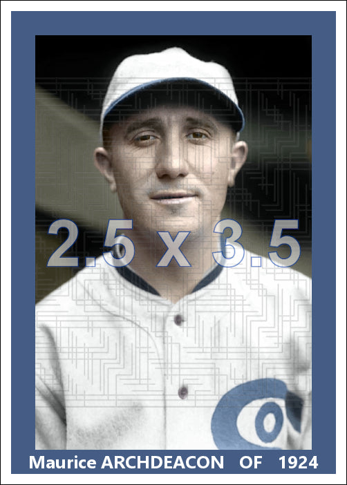 Maurice Archdeacon - 1924 Chicago White Sox - choose a size & style