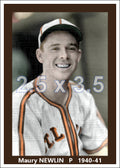 Maury Newlin - 1940-41 St. Louis Browns - choose a size & style