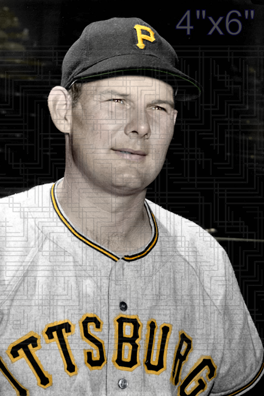 Max West - 1948 Pittsburgh Pirates - choose a size & style