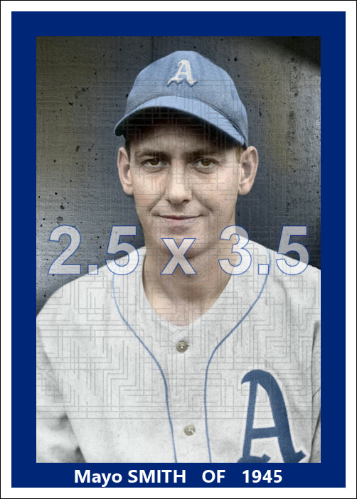 Mayo Smith - 1945 Philadelphia Athletics - choose a size & style