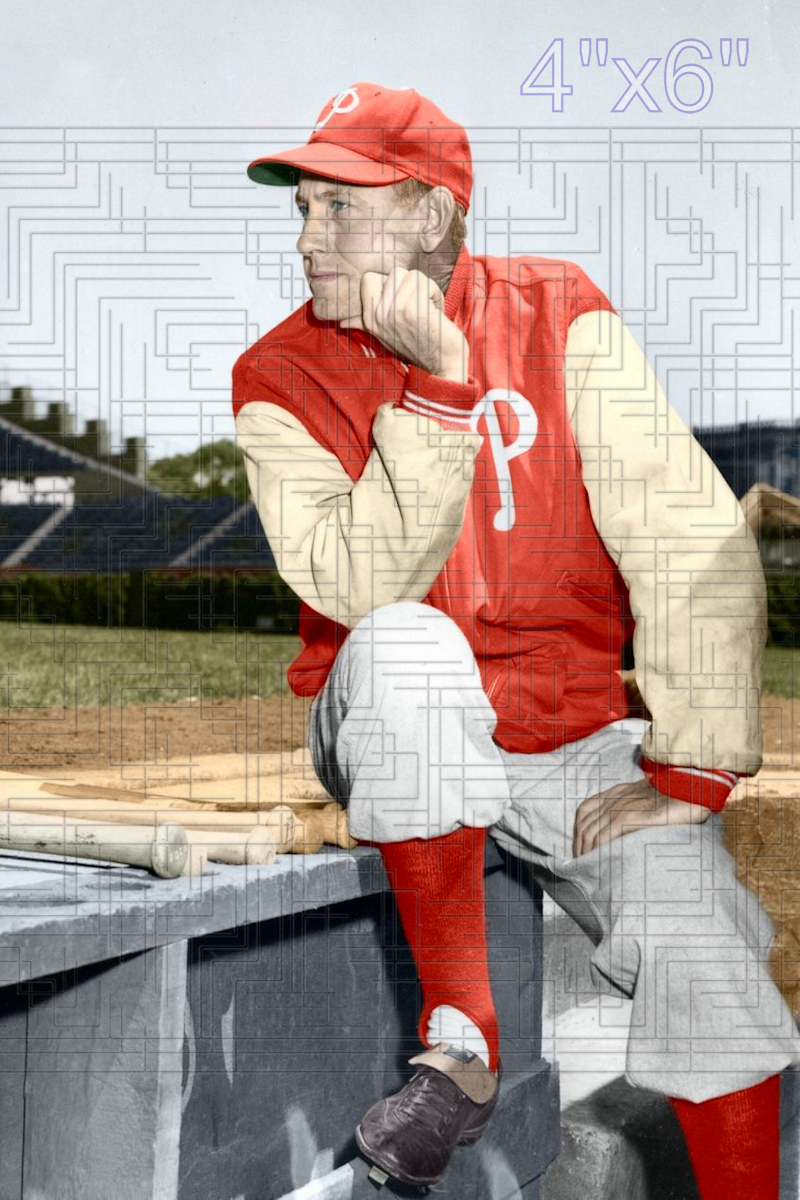 Mayo Smith - 1955 Philadelphia Phillies - choose a size & style