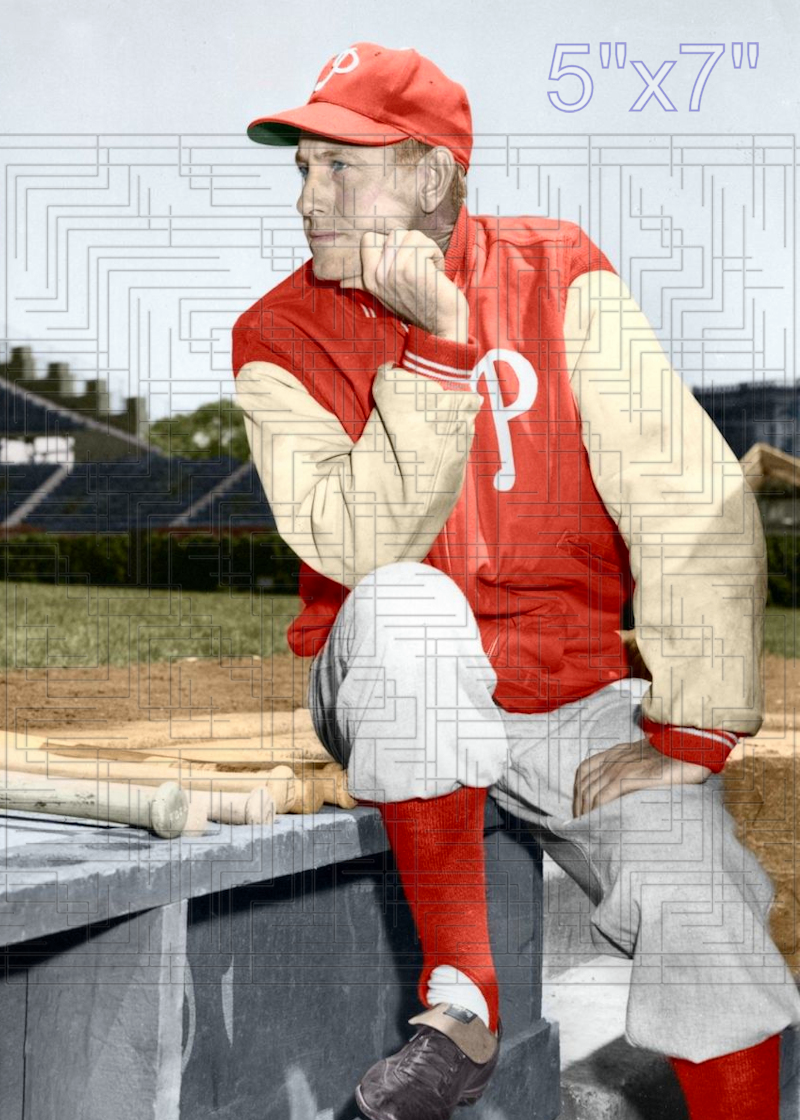 Mayo Smith - 1955 Philadelphia Phillies - choose a size & style