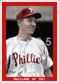 Mel Clark - 1951 Philadelphia Phillies - choose a size & style