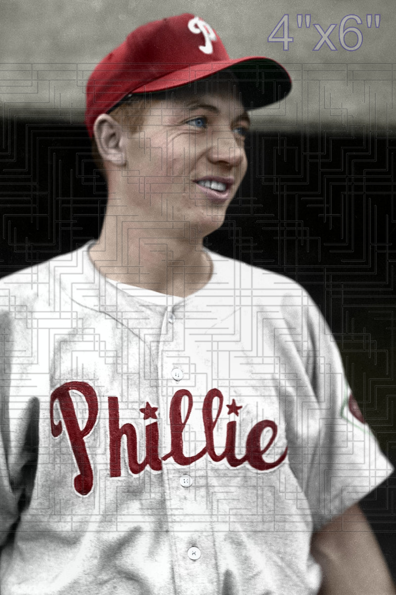 Mel Clark - 1951 Philadelphia Phillies - choose a size & style