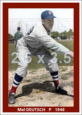 Mel Deutsch - 1946 Boston Red Sox - choose a size & style