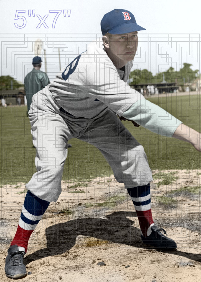 Mel Deutsch - 1946 Boston Red Sox - choose a size & style