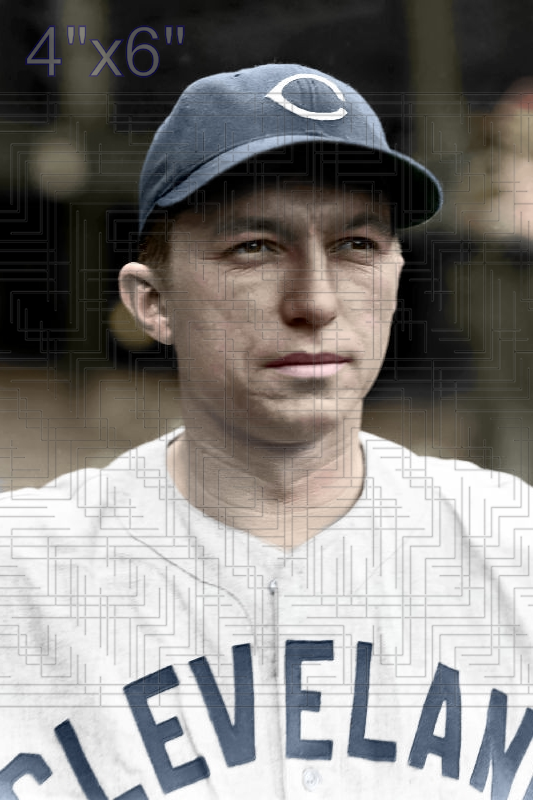 Mel Harder - 1940 Cleveland Indians - choose a size & style