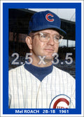 Mel Roach - 1961 Chicago Cubs - choose a size & style