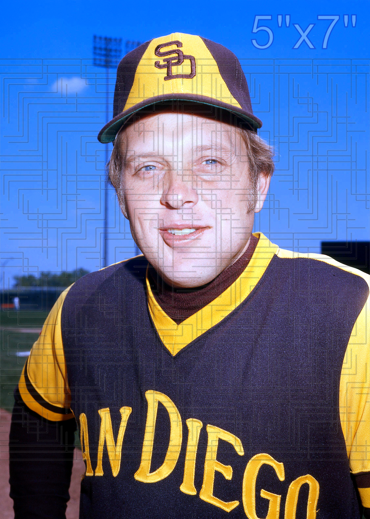 Merv Rettenmund - 1976 San Diego Padres - choose a size & style