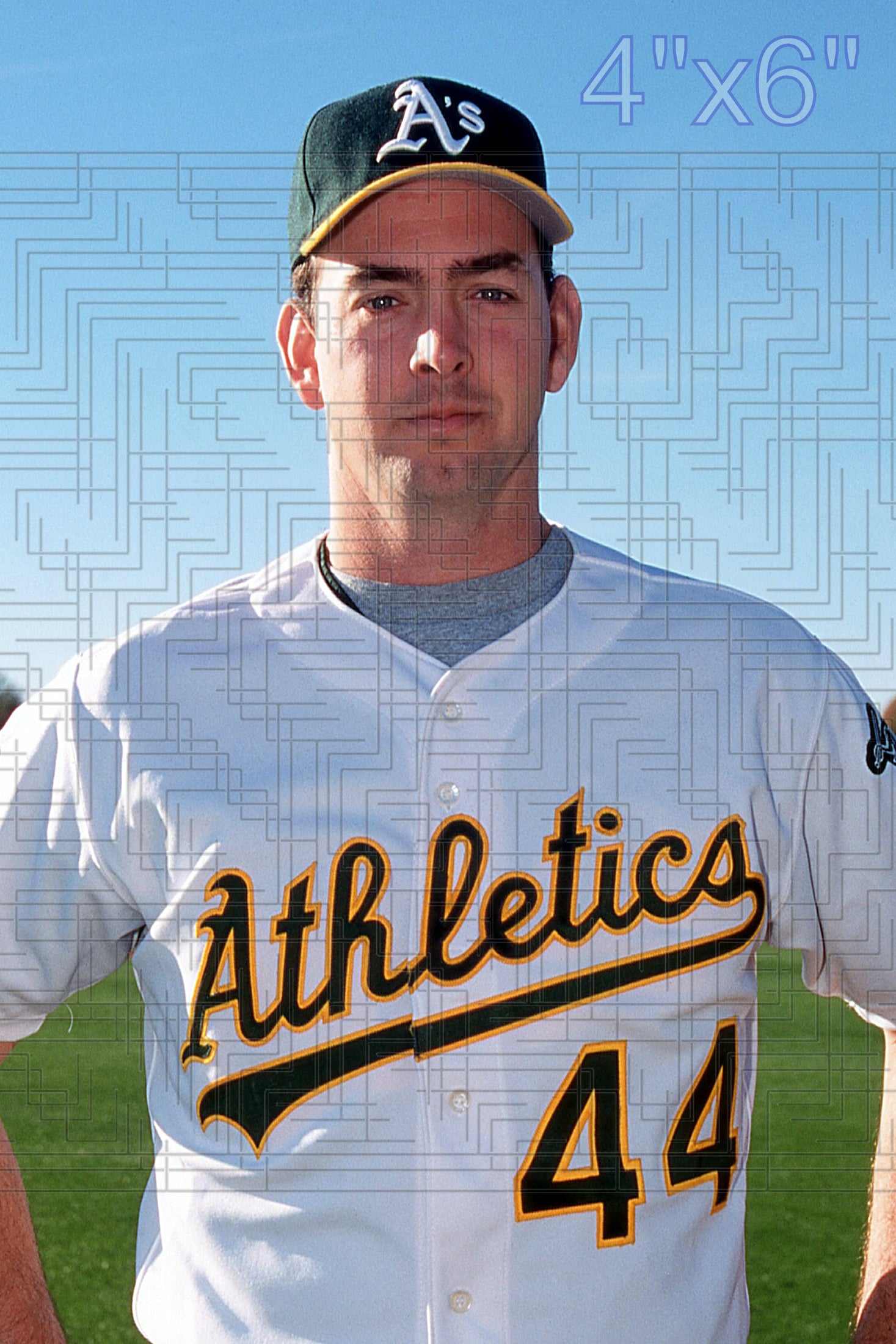 Micah Bowie - 2002 Oakland Athletics - choose a size & style