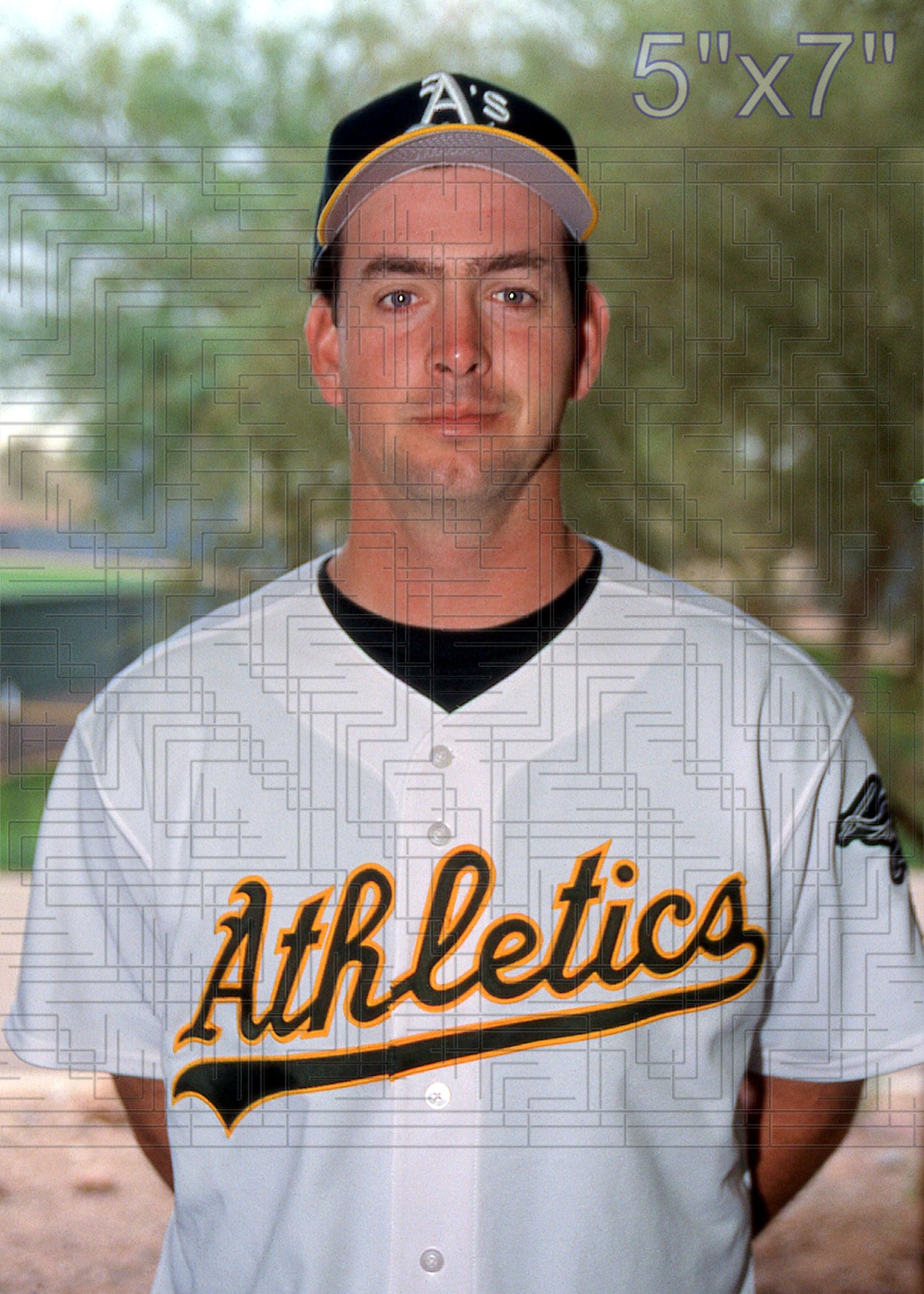 Micah Bowie - 2003 Oakland Athletics - choose a size & style