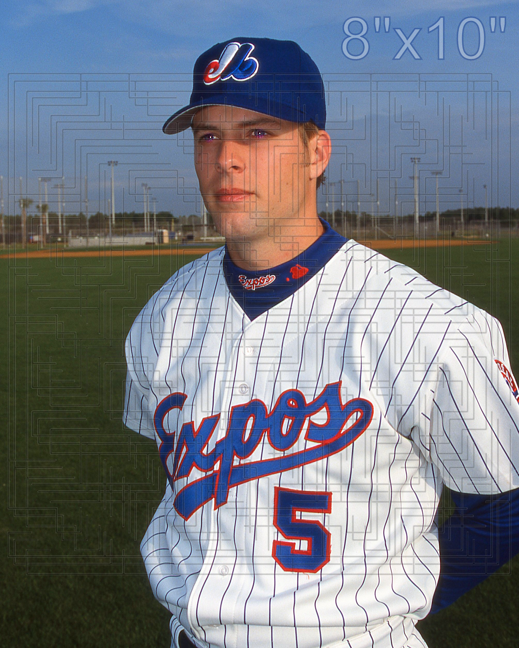 Michael Barrett - 2002 Montreal Expos - choose a size & style