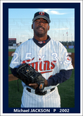 Michael Jackson - 2002 Minnesota Twins - choose a size & style
