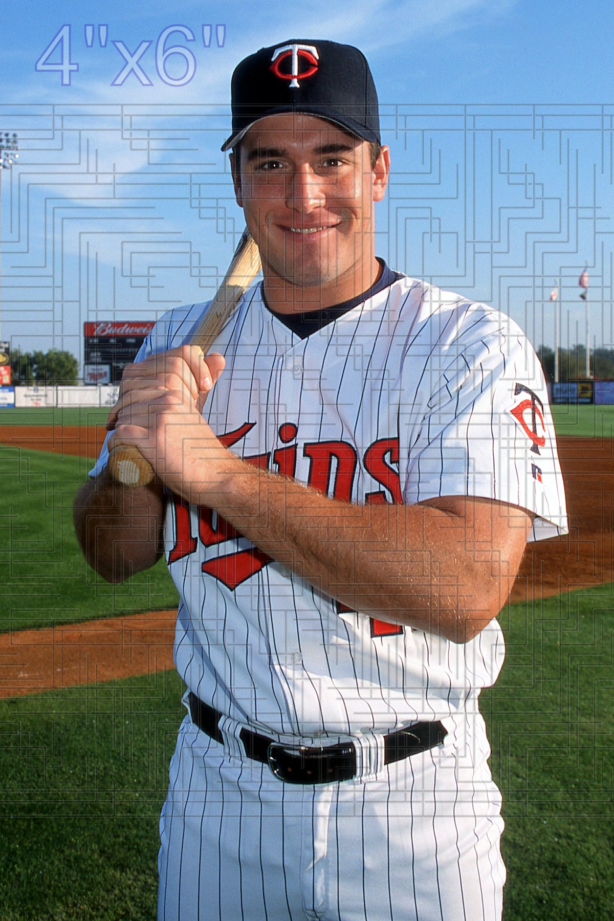 Michael Restovich - 2002 Minnesota Twins - pose A - choose a size & style
