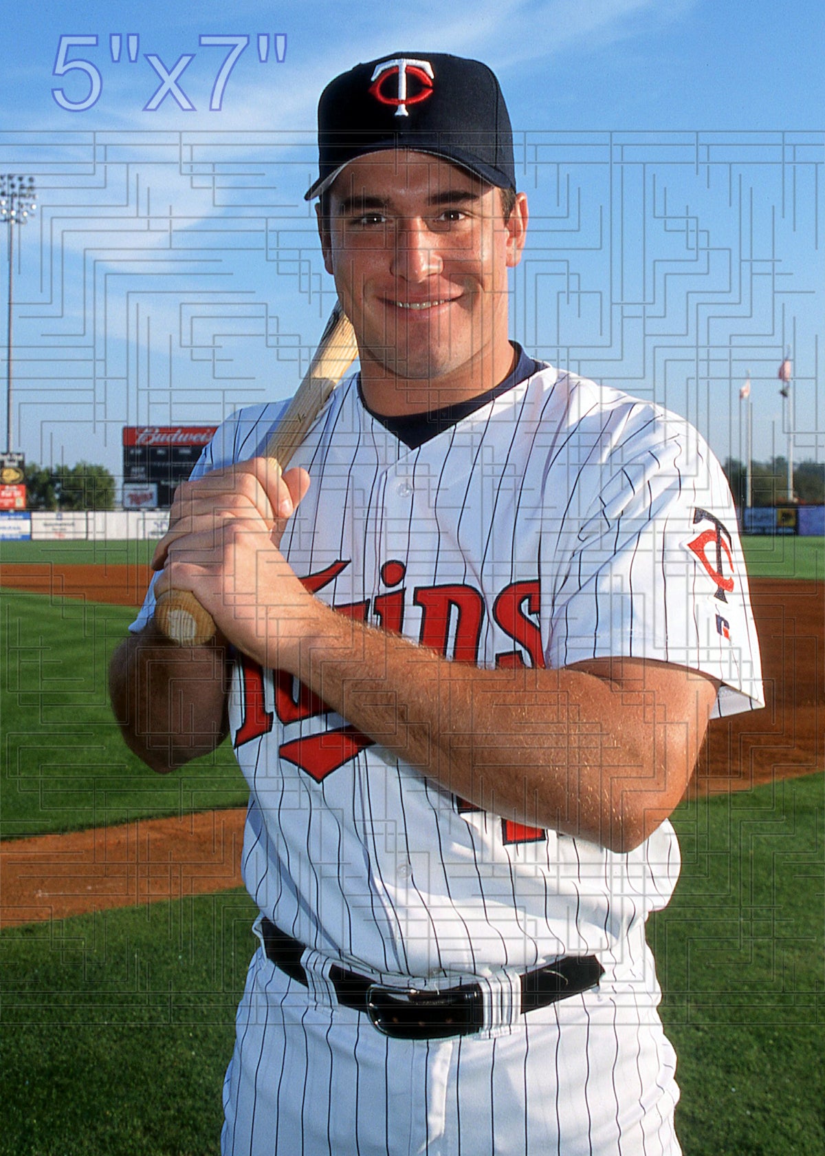 Michael Restovich - 2002 Minnesota Twins - pose A - choose a size & style