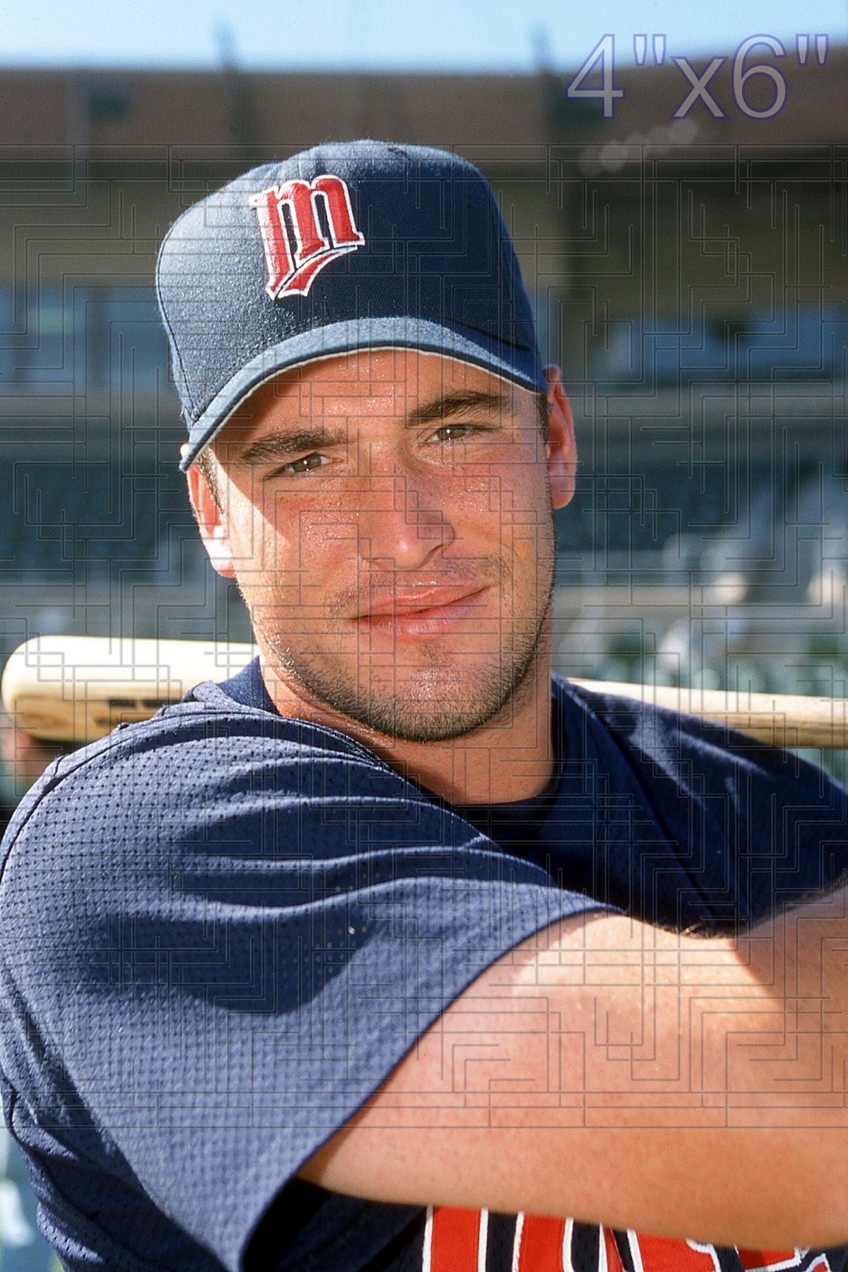 Michael Restovich - 2002 Minnesota Twins - pose B - choose a size & style