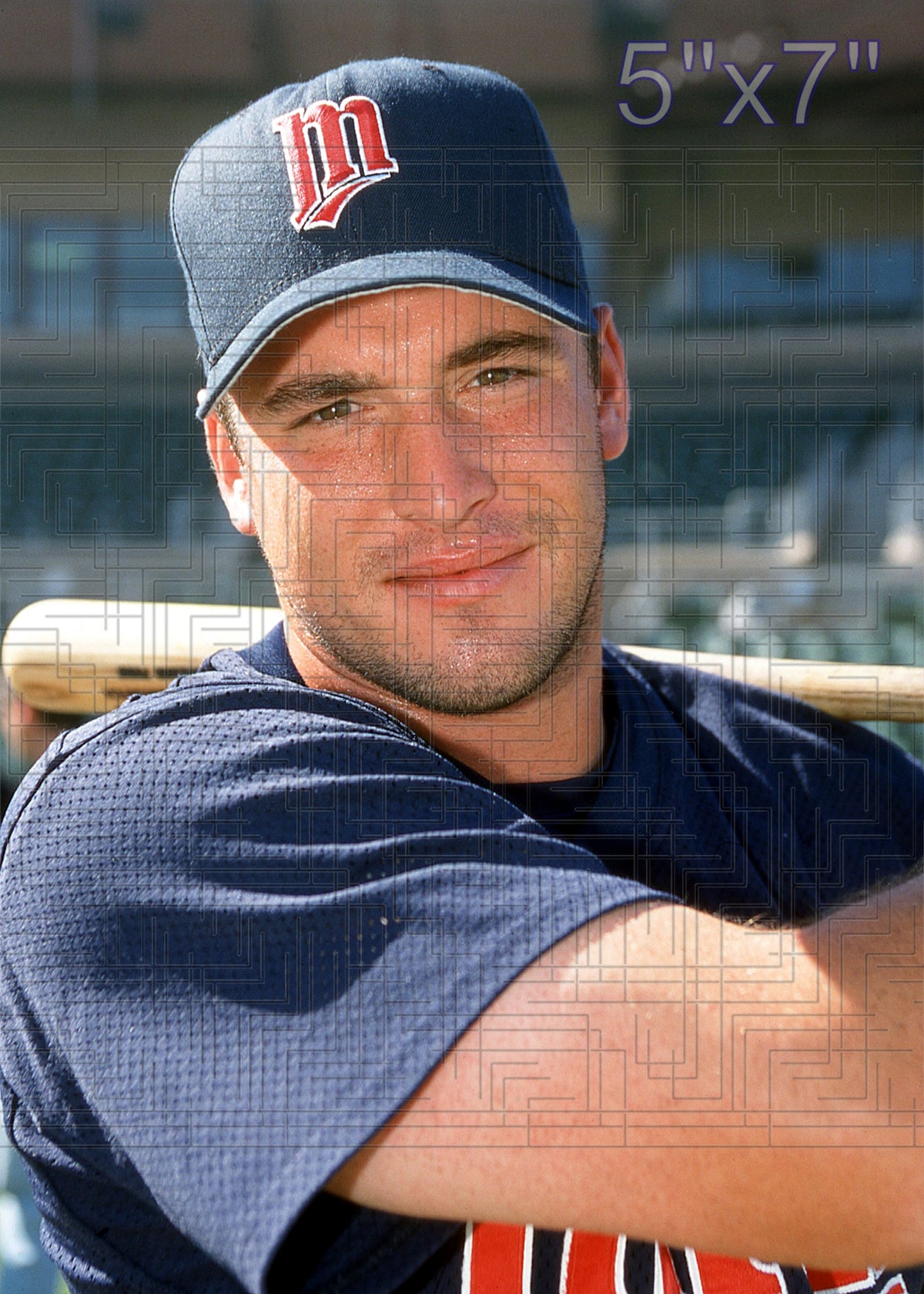 Michael Restovich - 2002 Minnesota Twins - pose B - choose a size & style