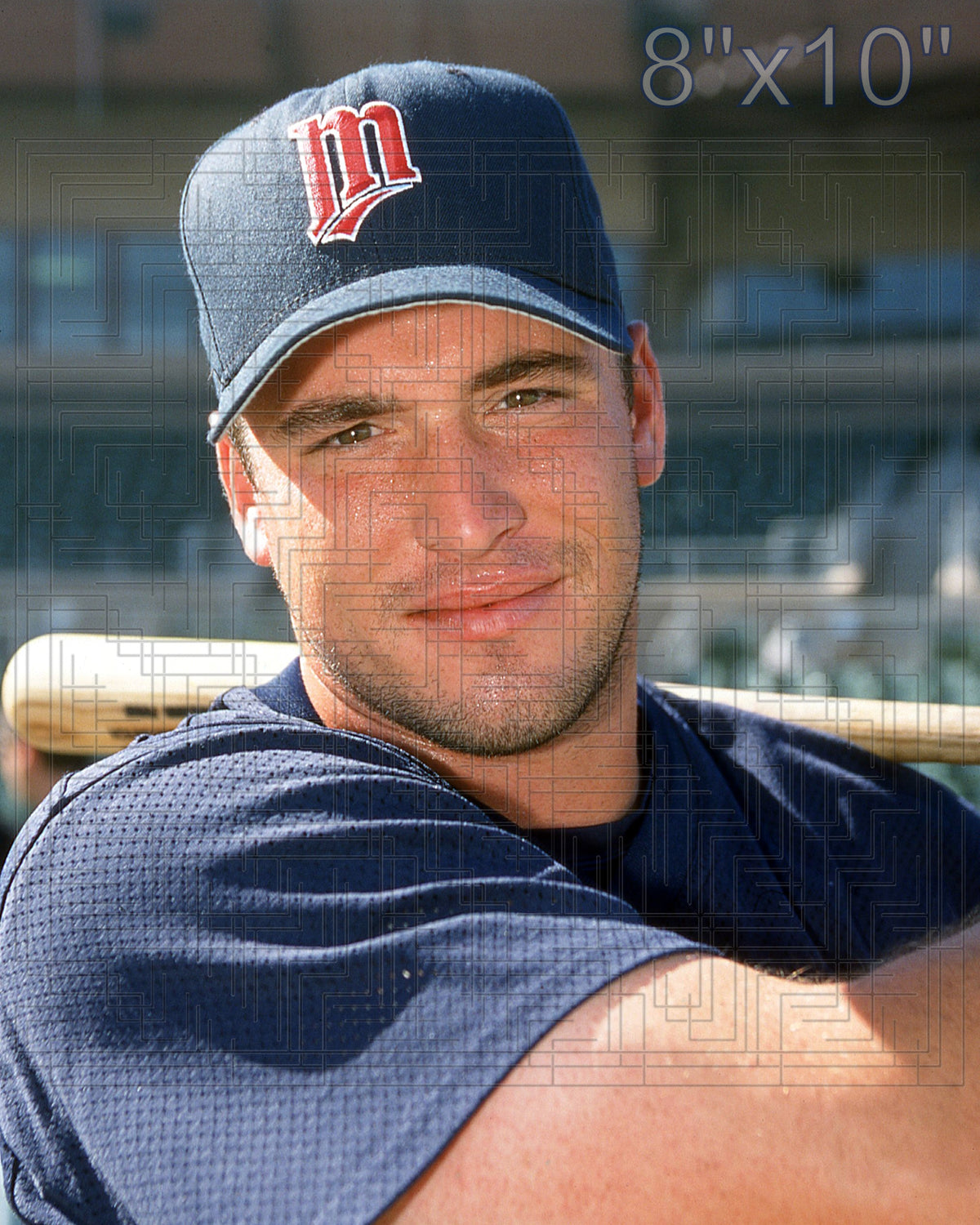 Michael Restovich - 2002 Minnesota Twins - pose B - choose a size & style