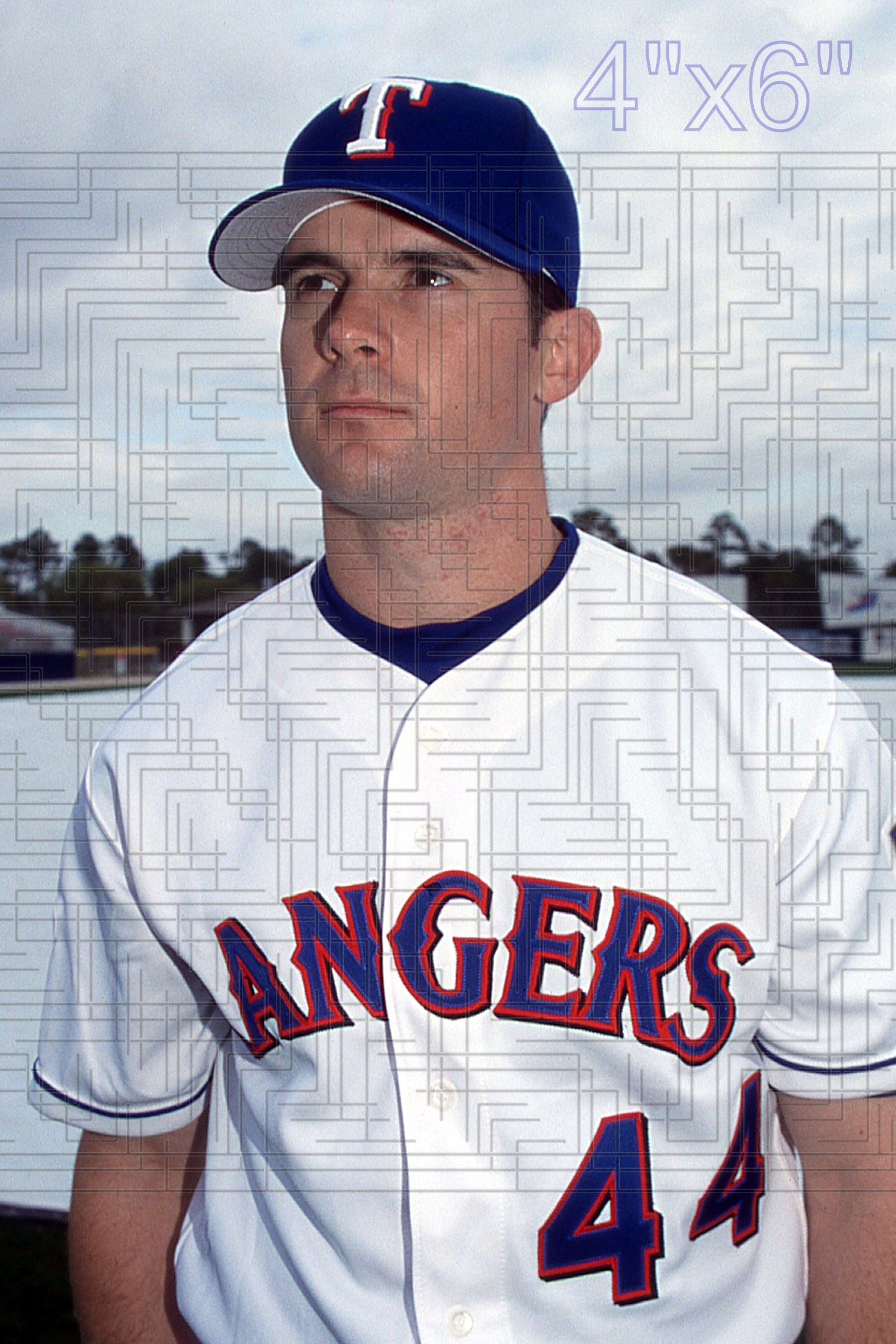Michael Young - 2002 Texas Rangers - choose a size & style