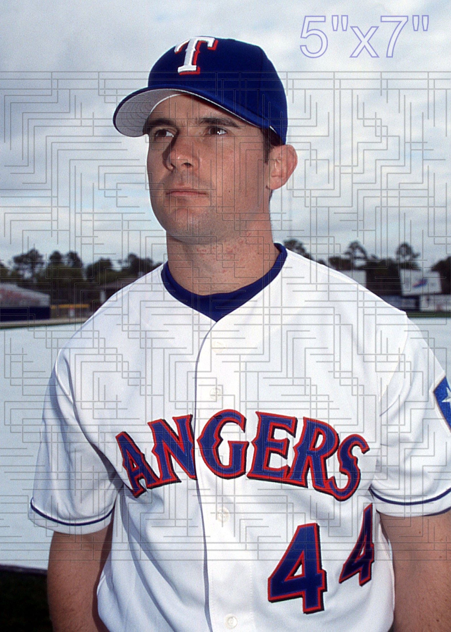 Michael Young - 2002 Texas Rangers - choose a size & style