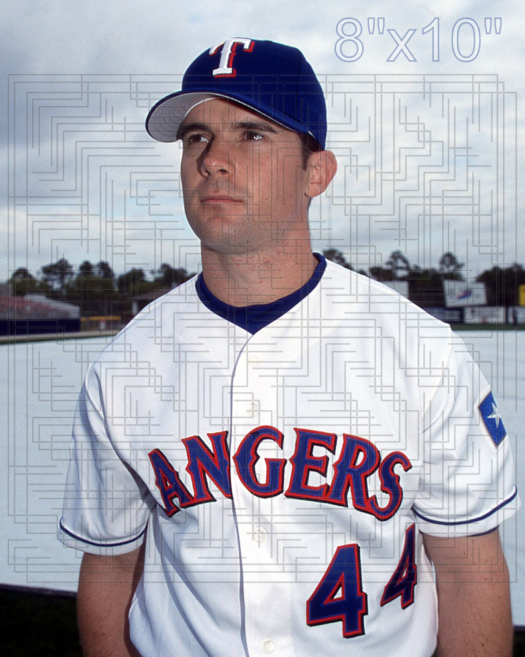 Michael Young - 2002 Texas Rangers - choose a size & style